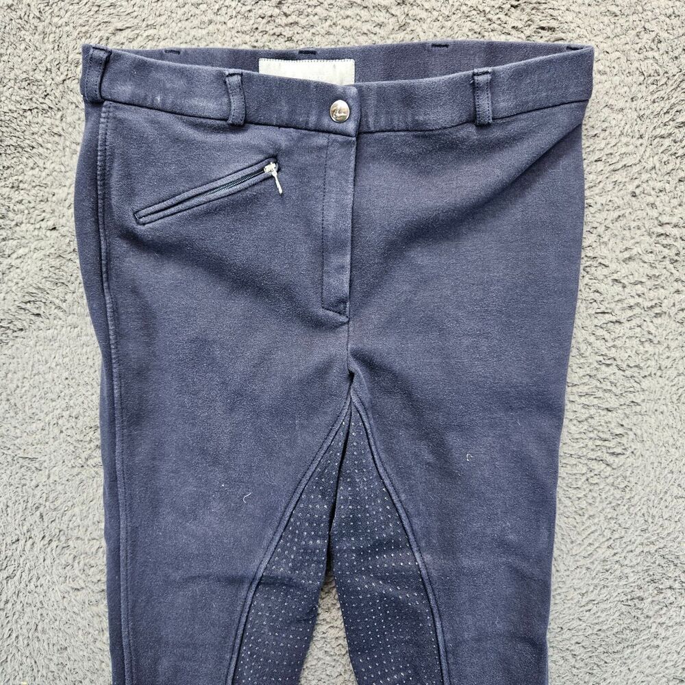 Horze Breeches Women Size 28 Navy Blue Horse Riding Equestrian Pants‎ - Picture 2 of 10